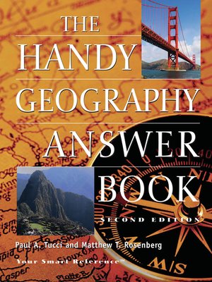 cover image of The Handy Geography Answer Book